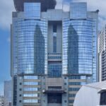 東京都港区赤坂にあるTBS放送センターの外観。日曜劇場「VIVANT」を放送するTBSの本社ビル（写真：Akonnchiroll / CC BY-SA 4.0）
